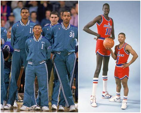 Basketball players height chart: from shortest to tallest