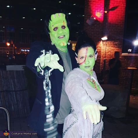 Bride of Frankenstein Couple's Costume | Mind Blowing DIY Costumes