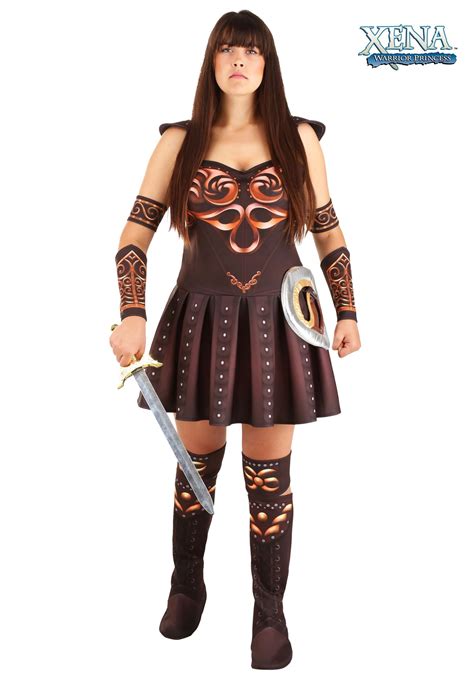 Plus Size Women's Xena Warrior Princess Costume