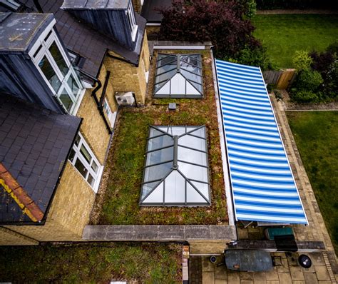 sedum green roof domestic project London - Wallbarn