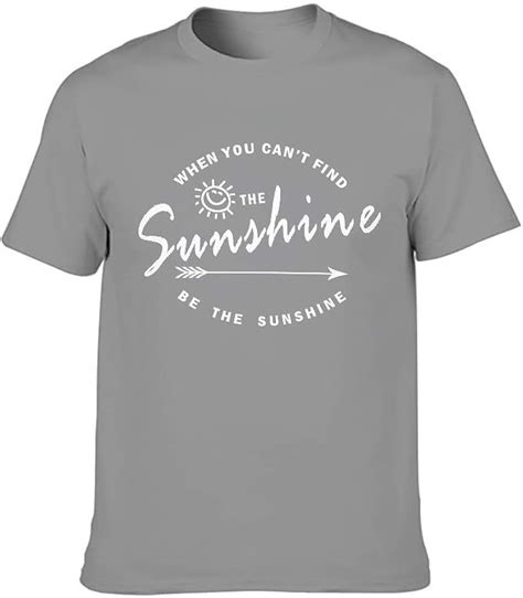 Summer Men's T-Shirt Fun Quote Sunshine Arrow Print Adult Outfit Tank Tops: Amazon.co.uk: Clothing