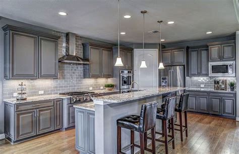 White Kitchen Cabinets With Grey Granite Countertops – Things In The ...