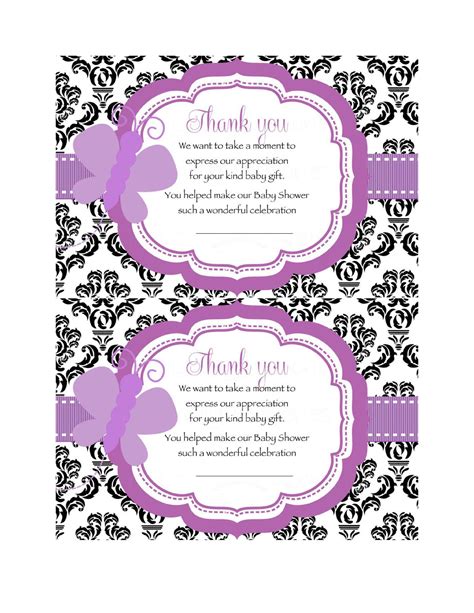 30+ Free Printable Thank You Card Templates (Wedding, Graduation, Business)