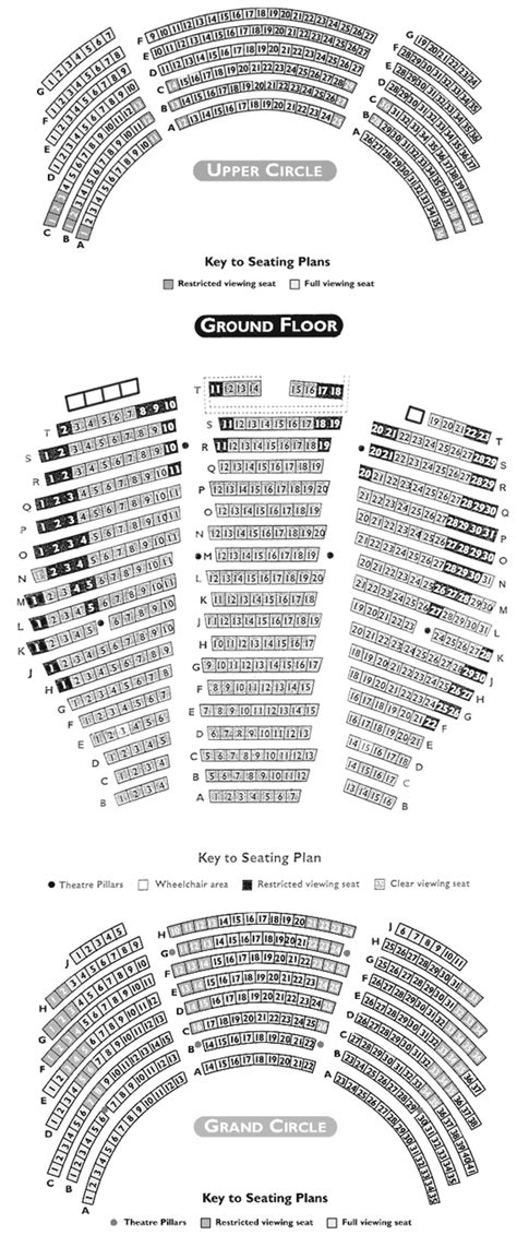 Swansea Grand Theatre | Seating Plan, view the seating chart for the ...