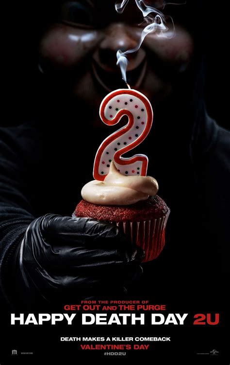 Happy Death Day 2U poster features a killer cupcake