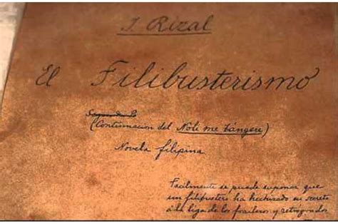 On September 18, 1891 second novel of Dr. Jose Rizal El Filibusterismo ...