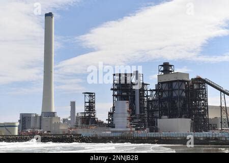 Hirono Thermal Power Station is pictured in Hirono Town, Fukushima Prefecture on March 15, 2021 ...