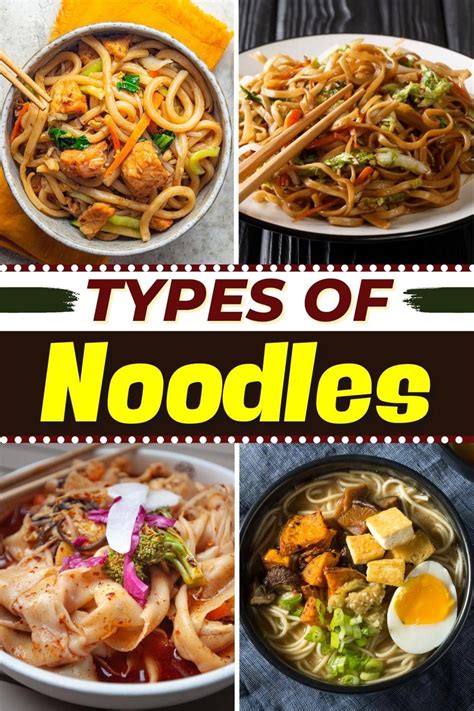 20 Types of Noodles (Different Kinds) - Insanely Good