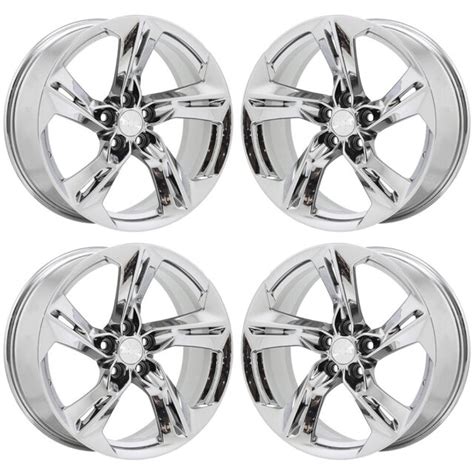 20x8.5 20x9.5 Camaro SS PVD Chrome wheels rims Factory OEM 2019-2021 ...