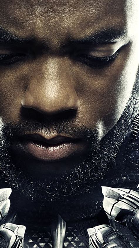 Chadwick Boseman In Black Panther, Full HD Wallpaper