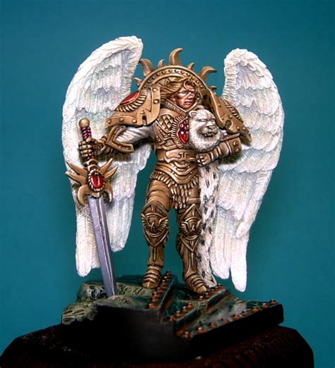 CoolMiniOrNot - Sanguinius - Primarch Of The BLOOD ANGELS by FFdesign