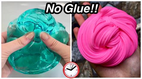 3 Way’s How To Make No Glue Slime Under 5 Minutes!! - YouTube