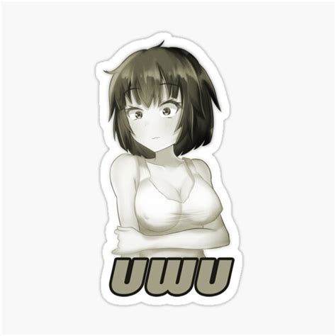 "anime cringe anime streetwear stickers iphone uwu" Sticker for Sale by Aracoth | Redbubble