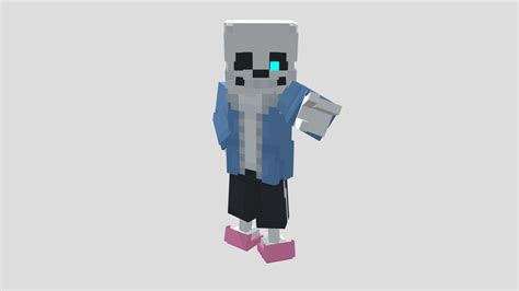 Minecraft Sans - Download Free 3D model by Nothing else (@nathanieltalidong2) [ff1ffb3] - Sketchfab