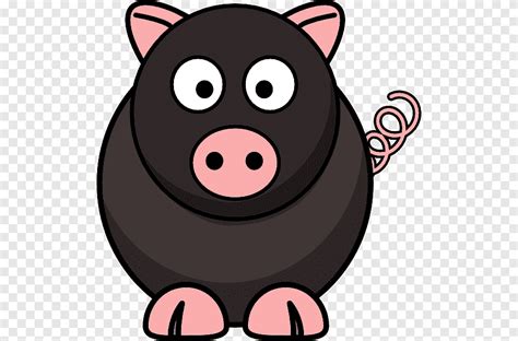 Domestic pig Pig's ear, pig, mammal, animals png | PNGEgg