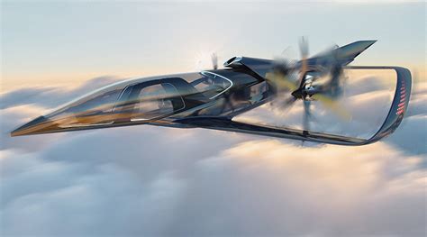 embraer pulse concept car vertically takes off with glass aircraft pod