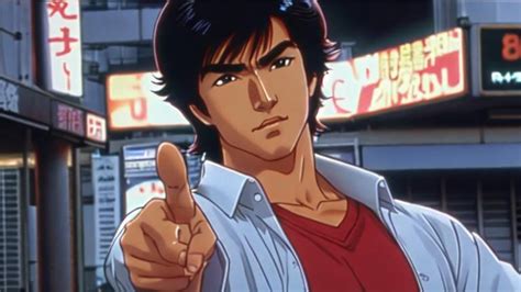 city hunter, ryo saeba, handsome