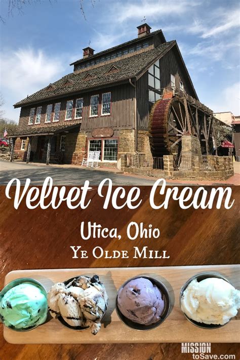 Sweet Stop in Utica Ohio at Velvet Ice Cream - Not Far From Columbus - Mission: to Save