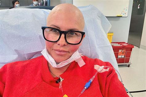 Nicole Eggert Shares Selfie After Shaving Off Hair amid Cancer Treatment