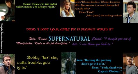 Supernatural Quotes 2 by TwilightsGuardian on DeviantArt