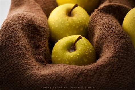 Yellow apple on Behance