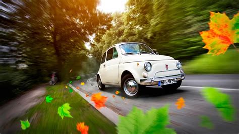 Gorgeous Old Fiat 500 HD Wallpaper - WallpaperFX