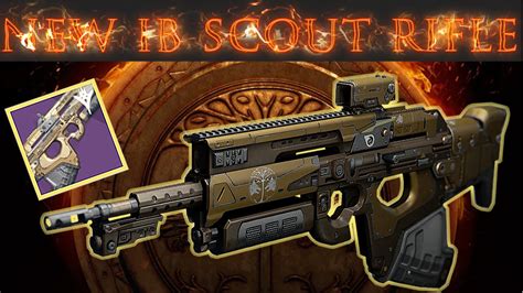 New Iron Banner Scout Rifle| First thoughts and Review| Colovance's Duty - YouTube