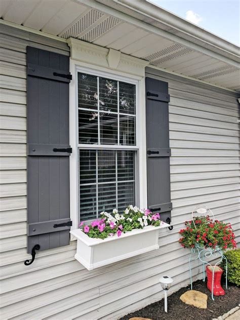 Board-N-Batten Shutters with Window Box on Ohio Home | Architectural Depot | House shutters ...