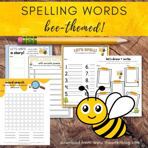 Spelling Bee Worksheets | Free Homeschool Deals