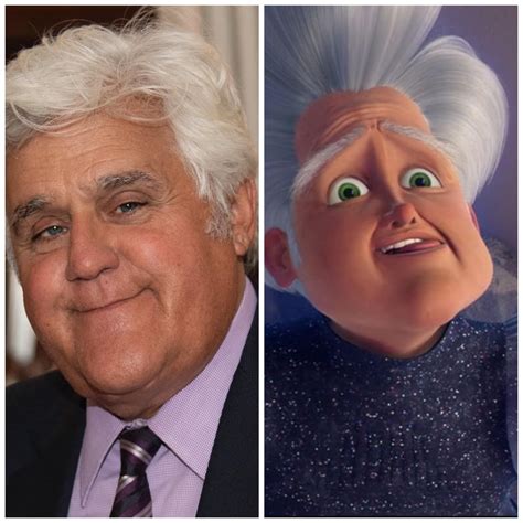 Jay Leno and Space Dad from megamind : totallylookslike