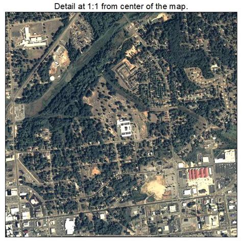 Aerial Photography Map of Americus, GA Georgia