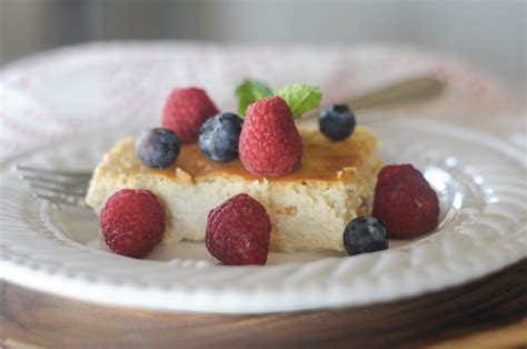 Mascarpone Ricotta Crustless Cheesecake - Heather's Dish