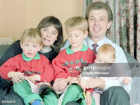 Tony Blair and family December 1988 Tony Blair future labour prime... News Photo - Getty Images