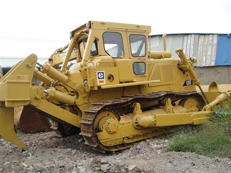 Heavy Equipment Old Caterpillar Dozers D8K Bulldozer 26" Track Pads Oil Cooler