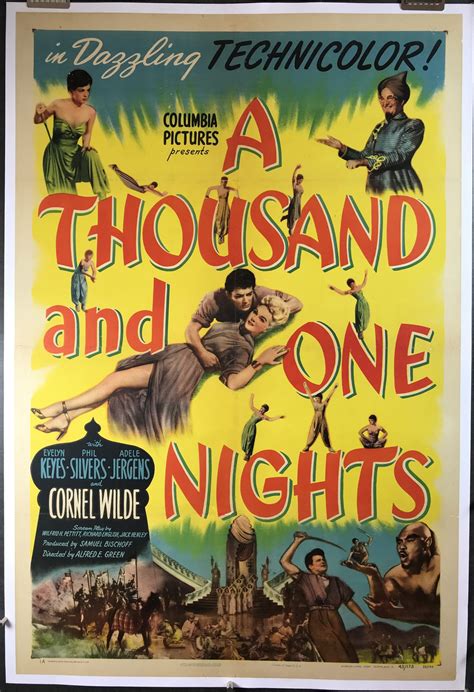 A THOUSAND AND ONE NIGHTS "1 Sheet' - Original Vintage Movie Posters