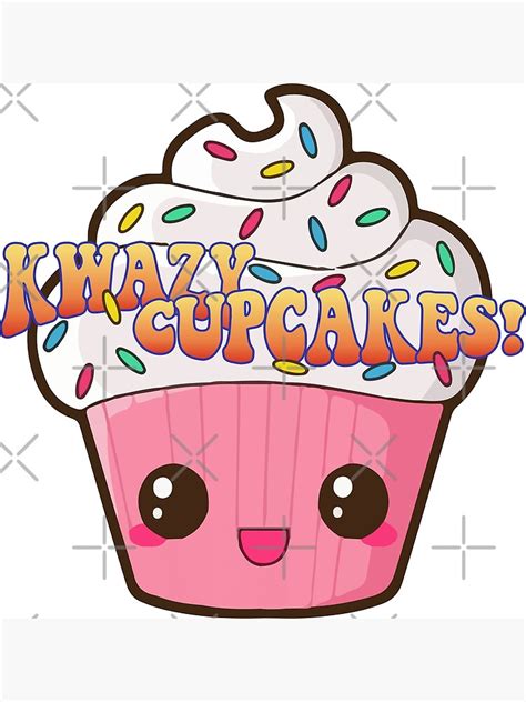 "Kwazy Cupcakes" Art Print for Sale by shaylikipnis | Redbubble