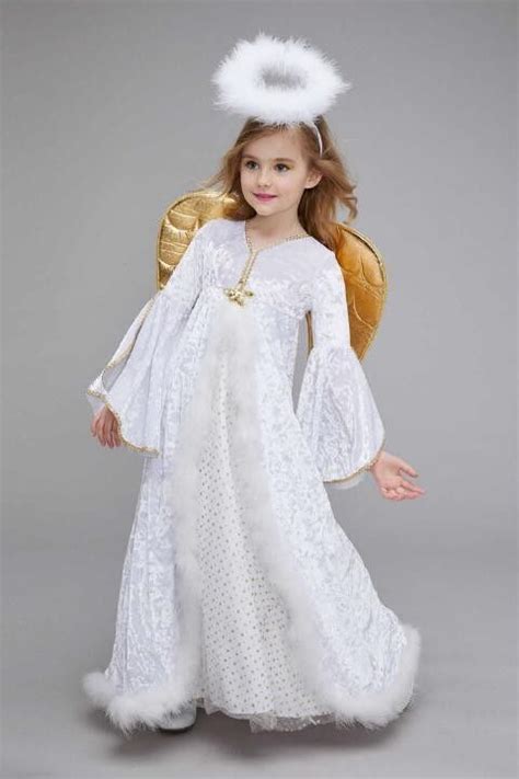 Golden Angel Costume for Girls | Angel costume, Girls angel costume, Kids angel costume