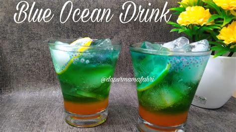 Blue Ocean Drink | Blue ocean drink, Blue ocean, Drinks