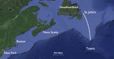 Titanic submarine: Map shows where tourist submersible…