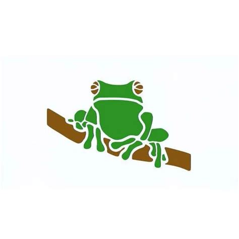 Frog Stencil | Re-usable Stencil | Stencils from Africa | Wall Stencil