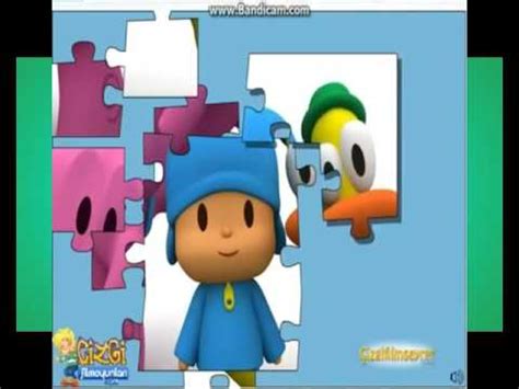 pocoyo puzzle game - YouTube