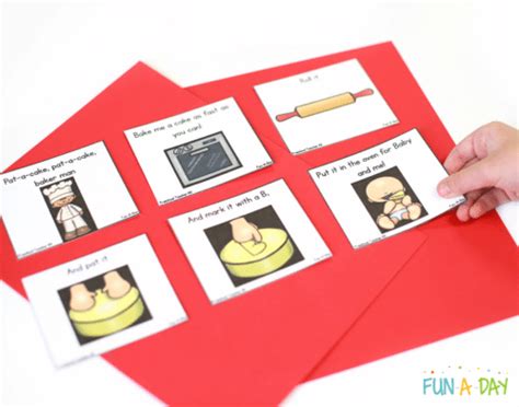 Pat-A-Cake Printable Poem and Sequencing Cards - Fun-A-Day!