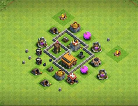 Top 10 Best Town Hall 3 Layouts | TH3 Base | Clash of Clans 2024 - Links for Town Hall and Clan ...