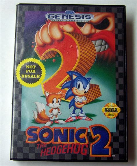 Sonic the Hedgehog 2 Sega Genesis Game COMPLETE