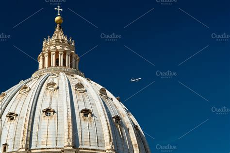 St. Peter's Basilica dome | High-Quality Architecture Stock Photos ...