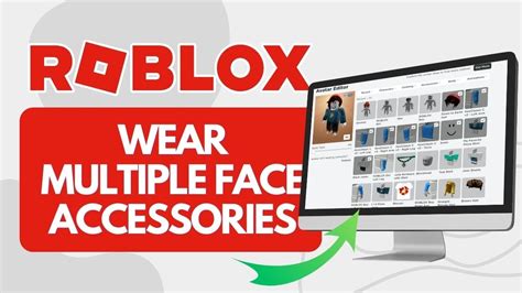 How To Wear Multiple Face Accessories on Roblox (Easy Way) - YouTube