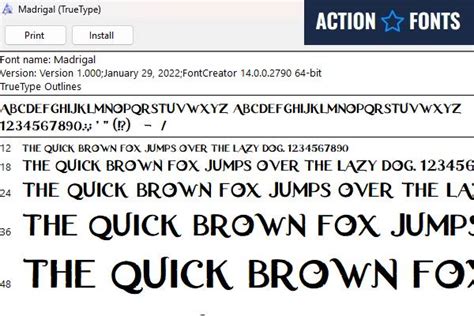 Encanto font - ActionFonts.com