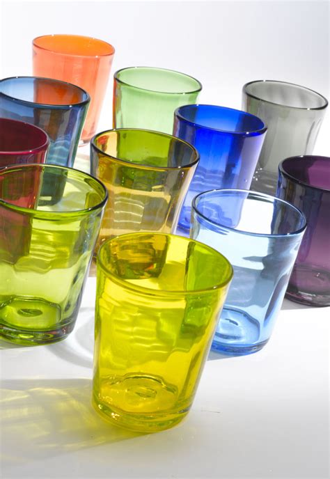 Colored Glassware - Zafferano America