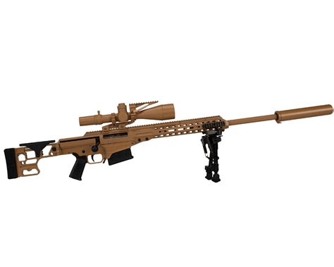 Miniature Barrett MK22 Sniper Rifle Toy [Dark Tan] – Configurable Mini ...