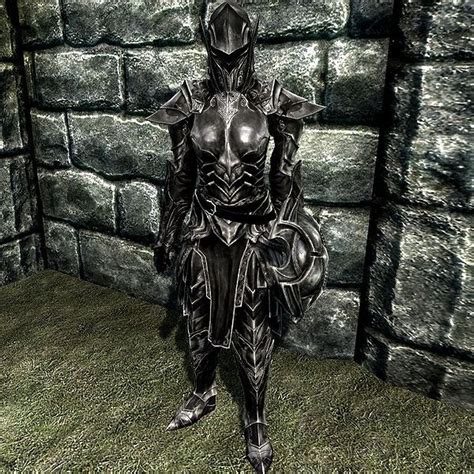 Why does ebony armor for female look like it was designed like that to show how massive a female ...